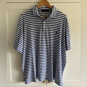 Polo Ralph Lauren Polo Golf Shirt Striped 100% Cotton 3XB